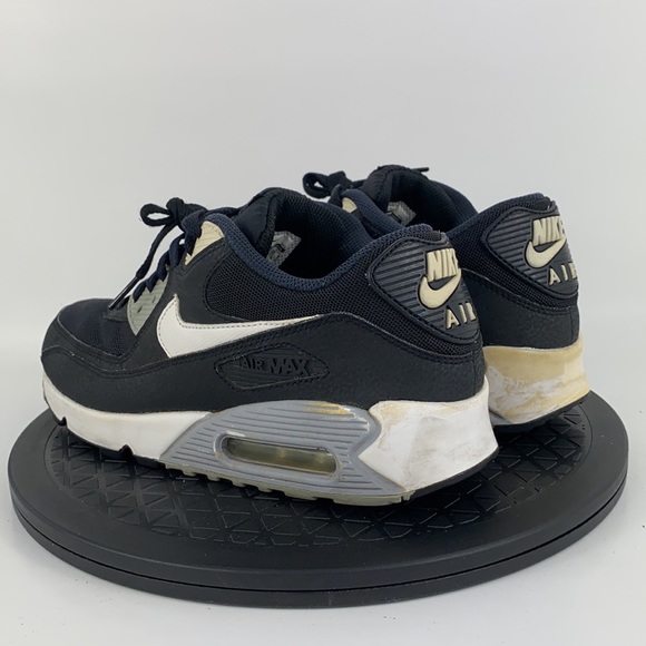 Nike Air Max 90 Essential Black/White Running Shoes 616730-012 Women's Size 8.5 - Picture 8 of 13